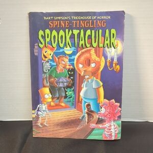 Bart Simpson Treehouse Of Horror Spine Tingling Sppoktacular Book